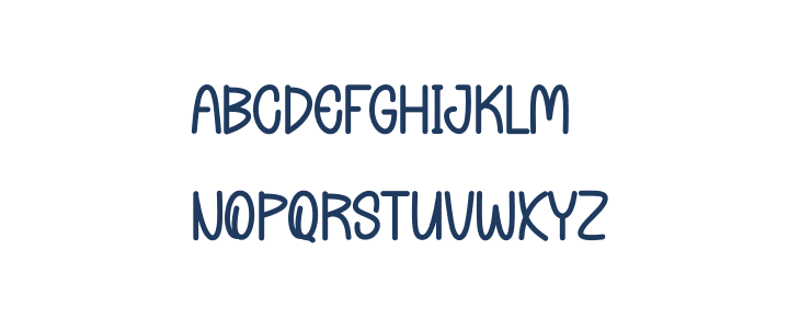 Angela Flower Uppercase