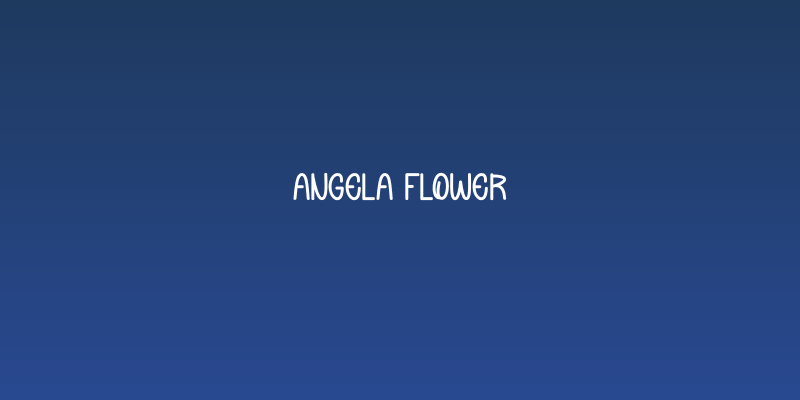 Angela Flower Social Header