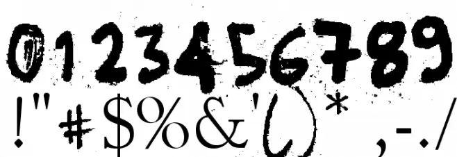 Angeleobardo Font OTHER CHARS