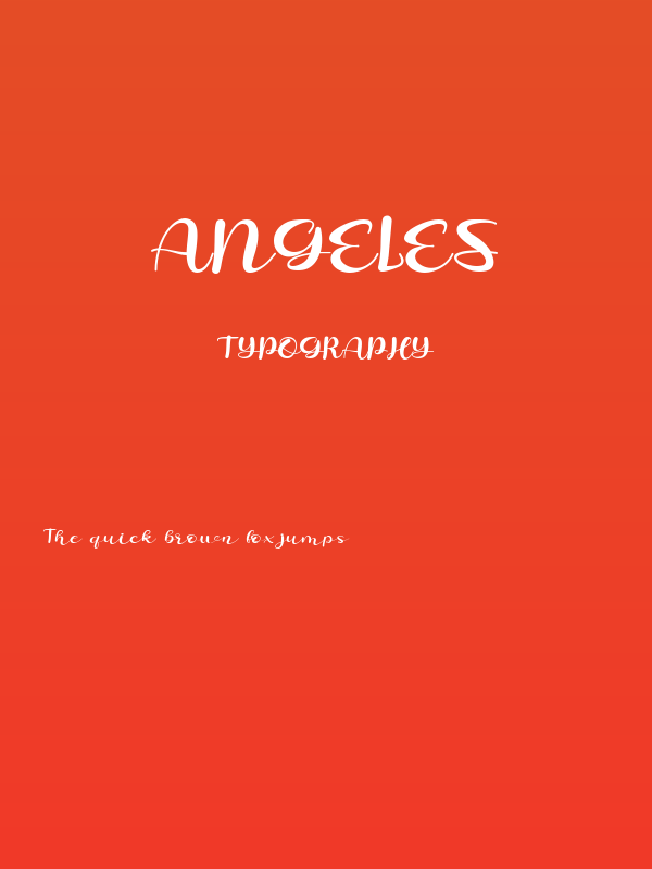 Angeles Poster
