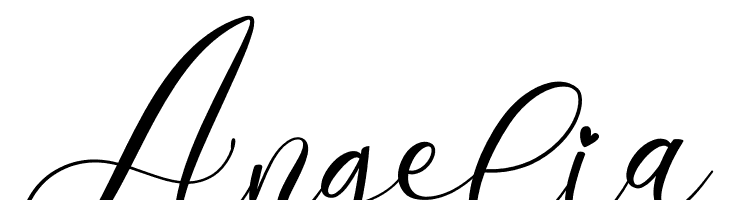 Angelia  font caratteri gratis