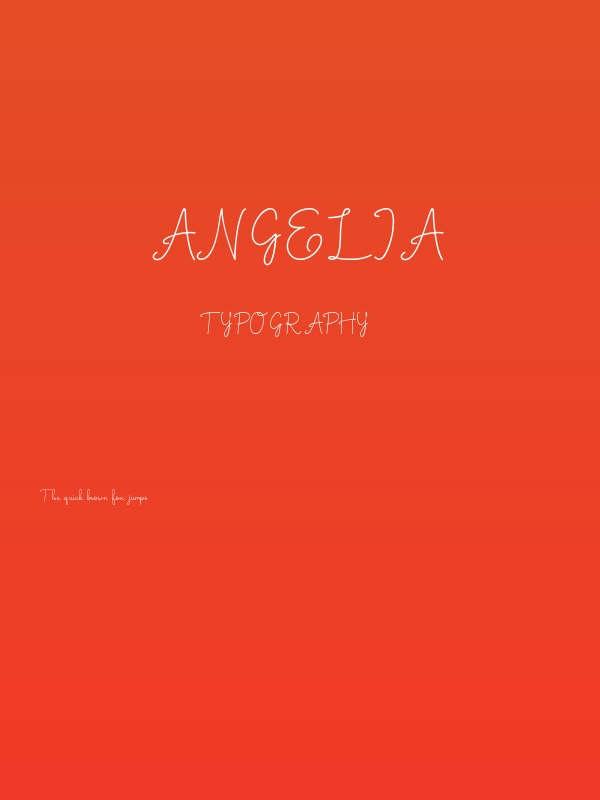 Angelia Poster