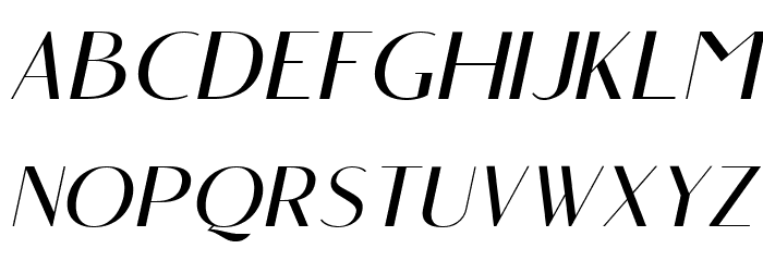 Angelic Bonques Free Sans Ita Font LOWERCASE