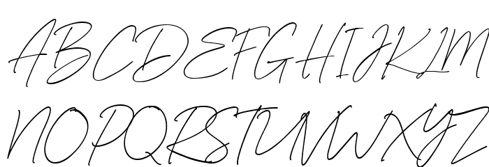 Angelic Bonques Free Script Font OTHER CHARS
