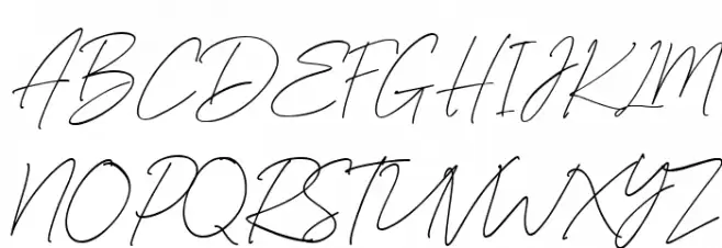 Angelic Bonques Free Script Fuentes MAYÚSCULAS