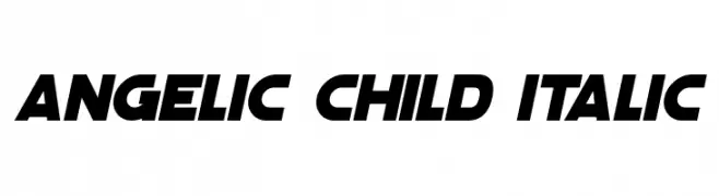 Angelic Child Italic  नि: शुल्क फ़ॉन्ट्स डाउनलोड