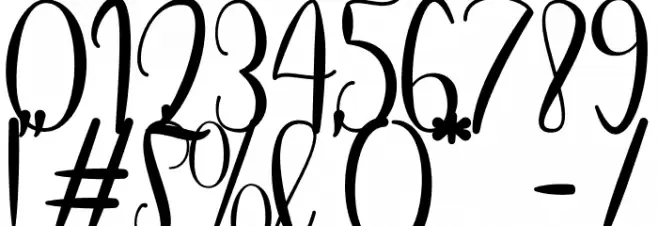 Angelic Font OTHER CHARS