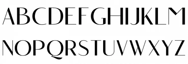AngelicBonquesFree-Sans Font UPPERCASE