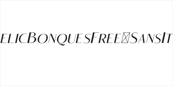 AngelicBonquesFree-SansItalic Logo