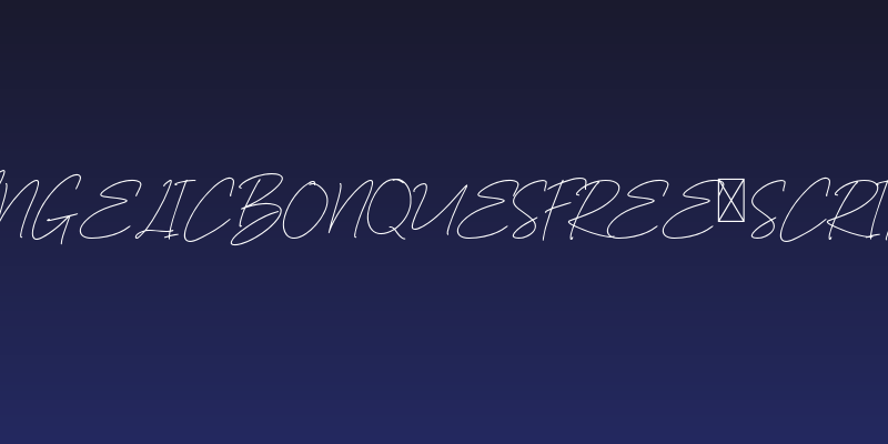 AngelicBonquesFree-Script Social Header