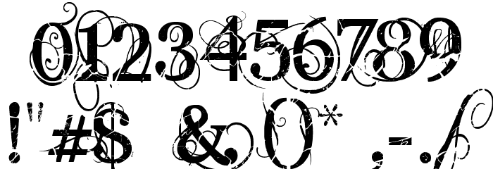 AngelicPeace Font OTHER CHARS