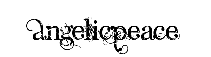AngelicPeace  免费字体下载