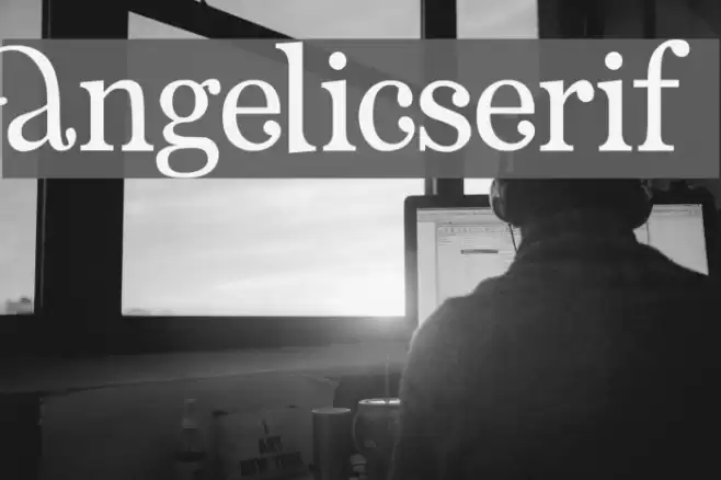 AngelicSerif Font examples