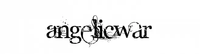 AngelicWar  Descarca Fonturi Gratis