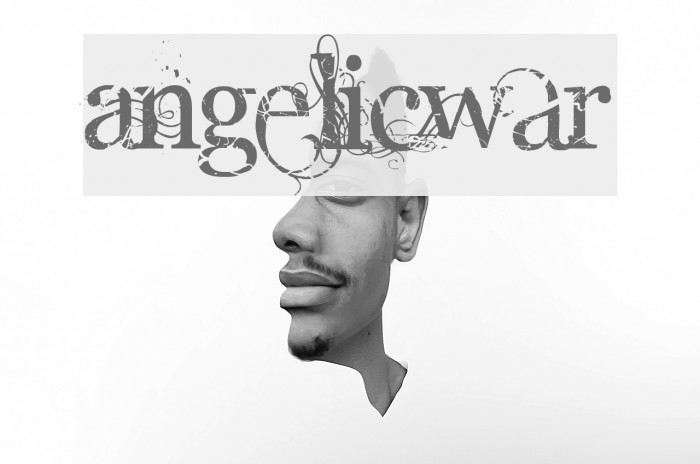 AngelicWar Font examples
