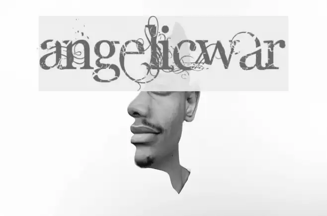 AngelicWar Font examples