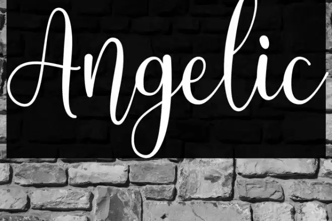 Angelic Font examples