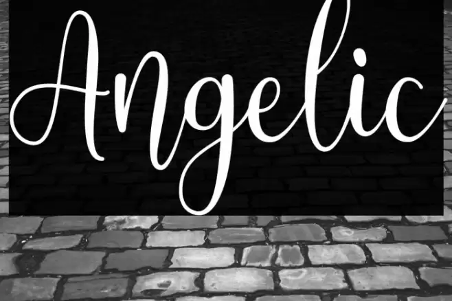 Angelic Font examples