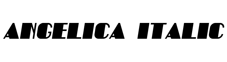 Angelica Italic  Fuentes Gratis Descargar
