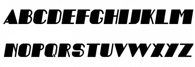 Angelica Italic Font UPPERCASE