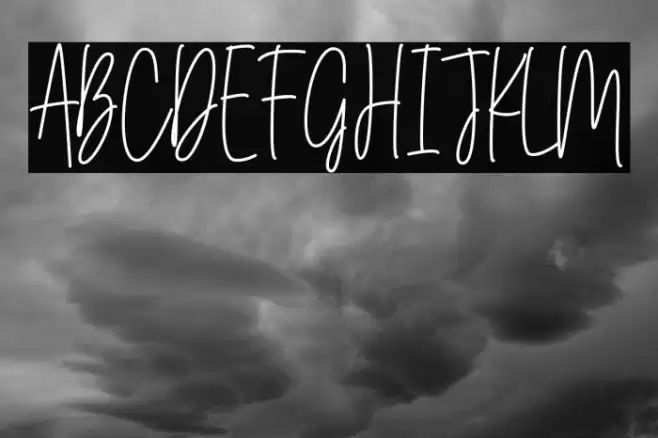 Angelica Jealous Font examples