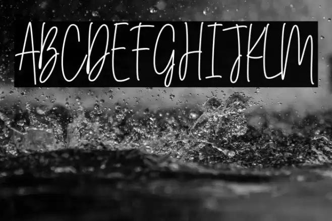 Angelica Jealous Font examples