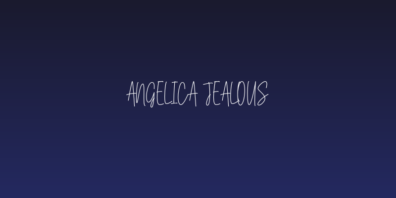 Angelica Jealous Social Header