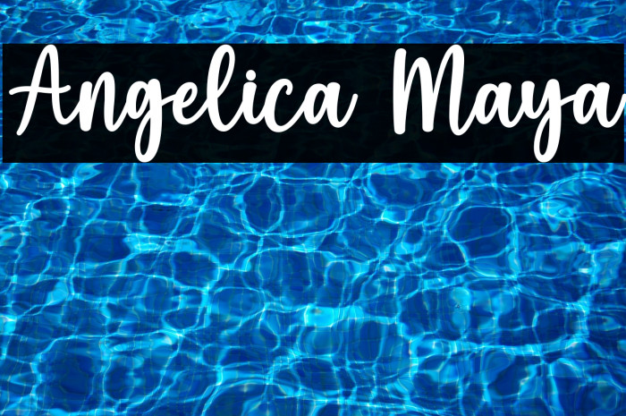 Angelica Maya Example 1