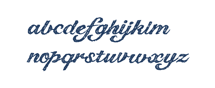 Angelica Personal Use Italic Lowercase