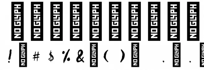 Angelica-Regular Font OTHER CHARS