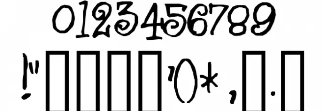 Angelica Font OTHER CHARS