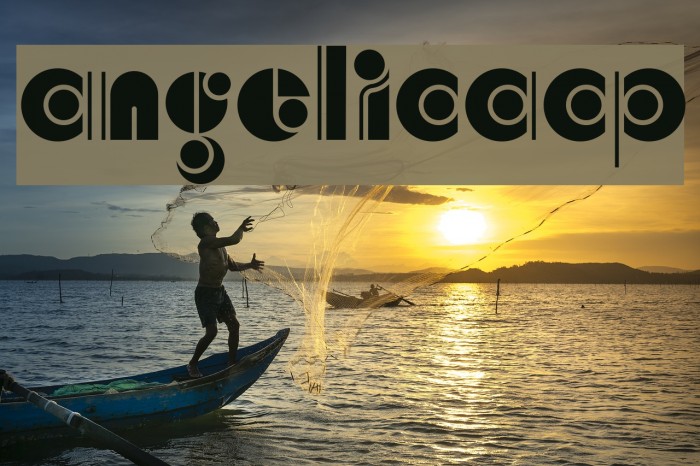 AngelicaCP Font examples