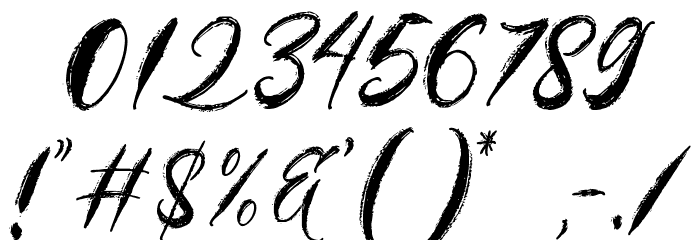 Angelicy Font OTHER CHARS