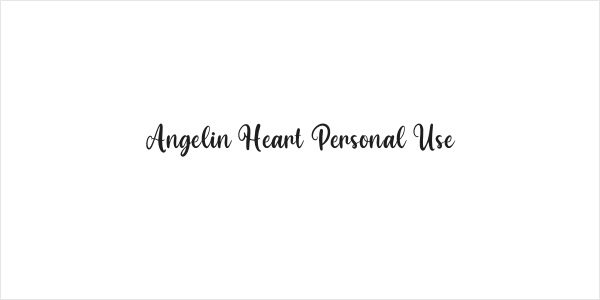 Angelin Heart Personal Use Logo