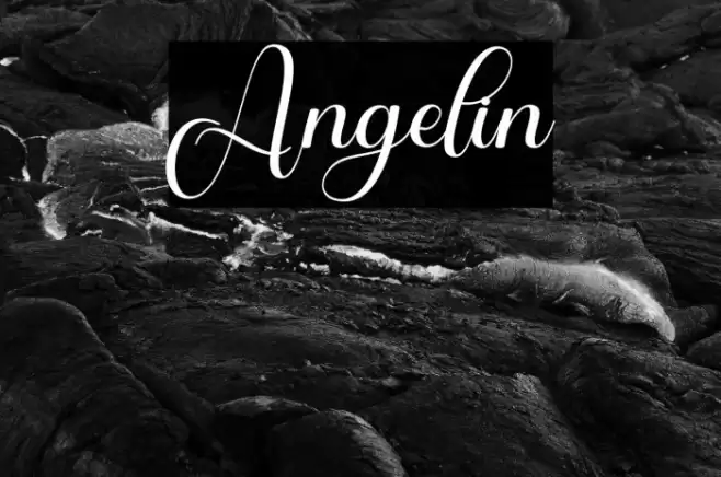 Angelin Font examples