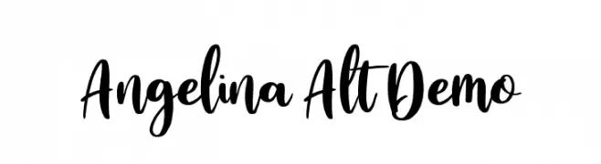 Angelina Alt Demo  Frei Schriftart Herunterladen