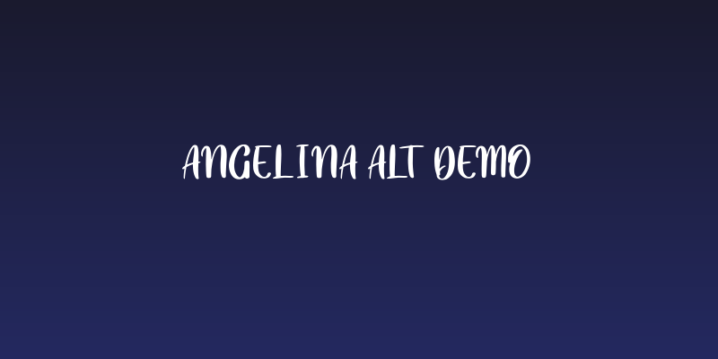 Angelina Alt Demo Social Header