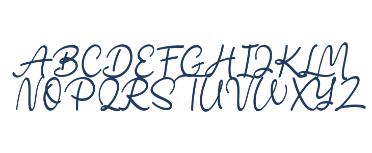 Angelina Malika Regular Uppercase