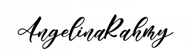 Angelina Rahmy  Frei Schriftart Herunterladen