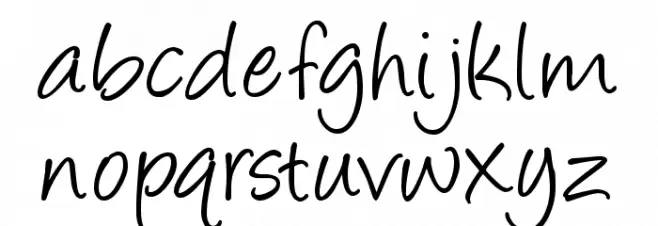 Angelina Font Litere mici