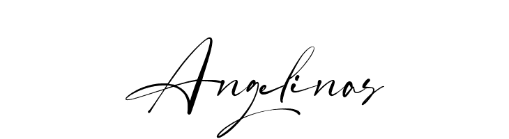 Angelinas  フリーフォントのダウンロード