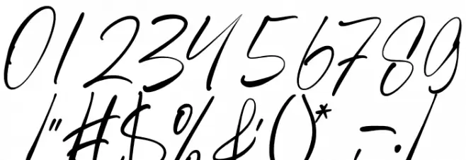 Angelinas Font OTHER CHARS