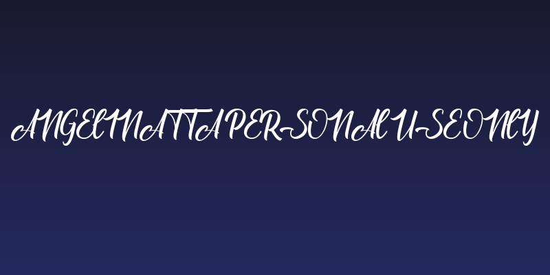 Angelinatta Personal Use Only Social Header