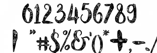 Angeline Vintage Font OTHER CHARS