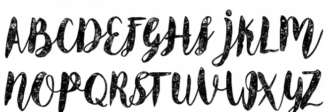 Angeline Vintage Шрифта ВЕРХНИЙ