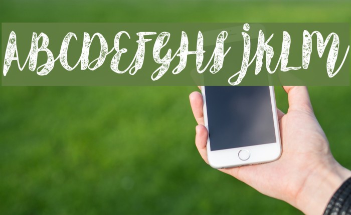Angeline Vintage Font examples
