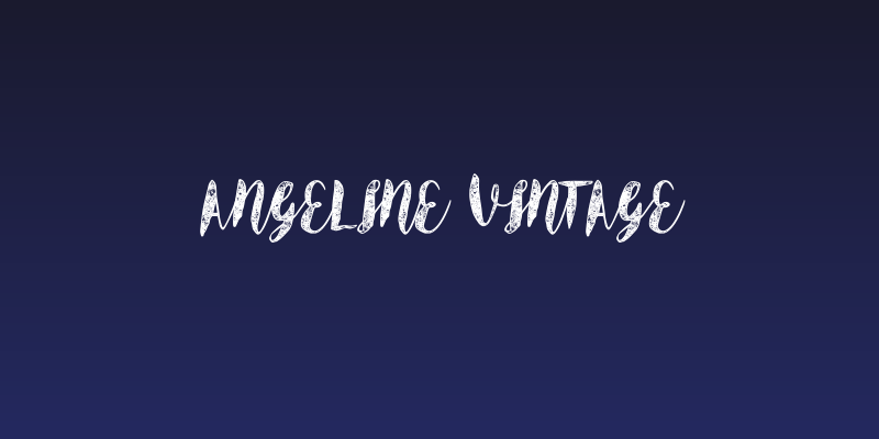 Angeline Vintage Social Header