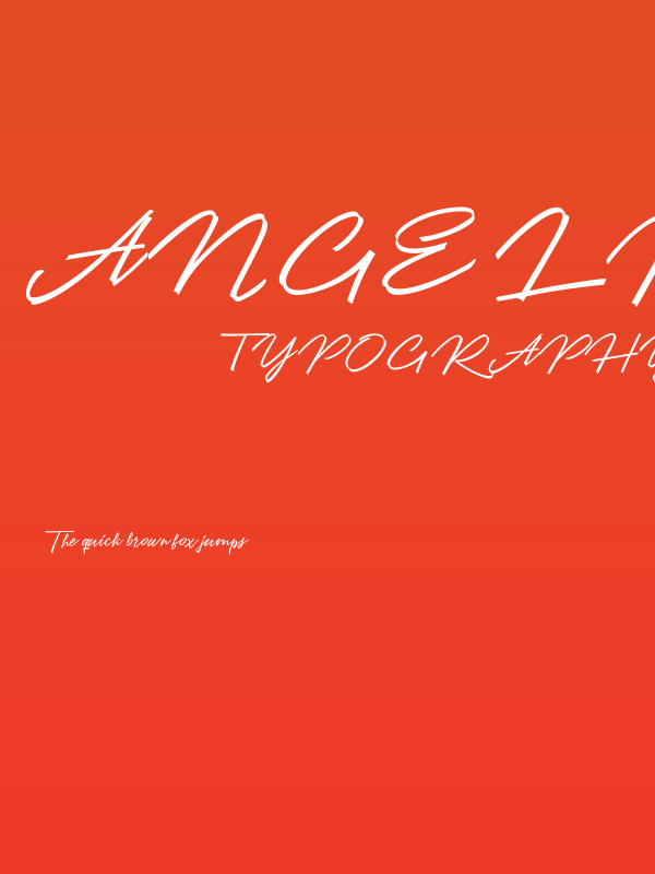 Angelines Script Poster