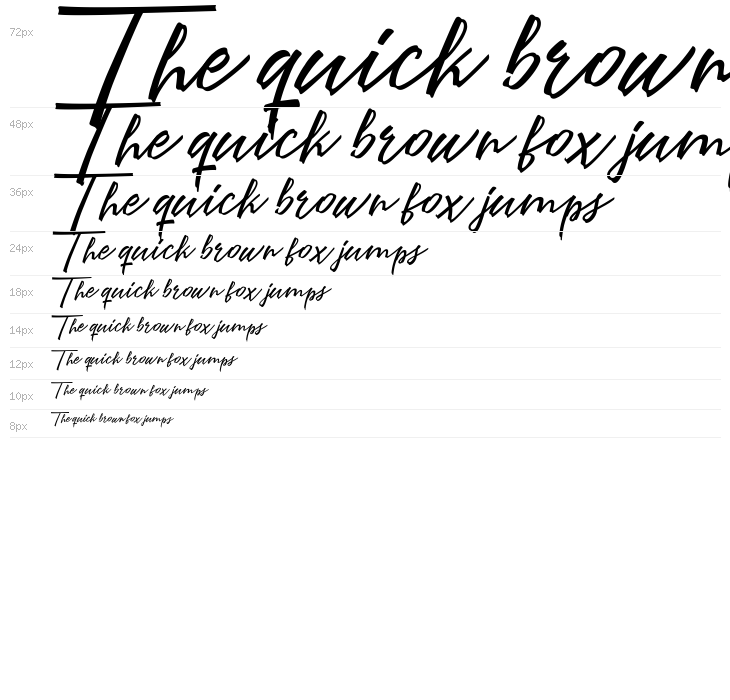 Angelines Script Waterfall