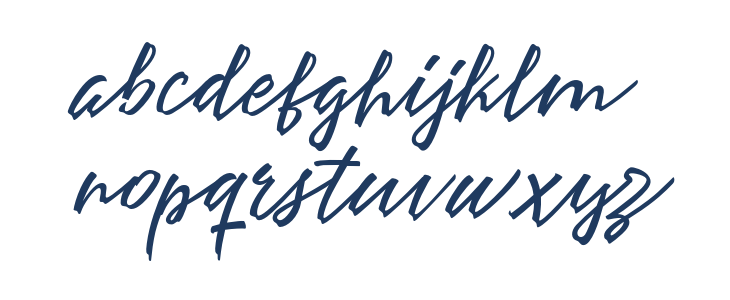 AngelinesScript Lowercase